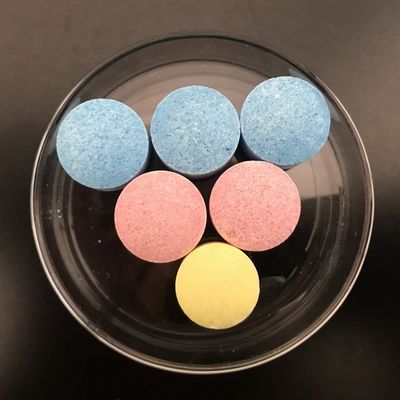 Colorful Water Softener Salt Tablet 99.5% Purity Food Industry Grade
