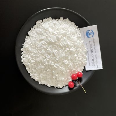 25kg / 1000kg Calcium Chloride Chemical 74%Min CaCl2 dihydrate White Flake