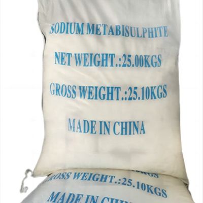 White Crystalline Sodium Metabisulfite Chemical Powder Na2s2o5 Boiling Point Decomposes